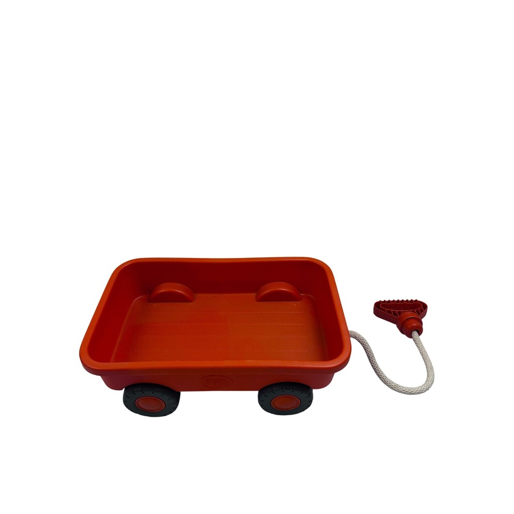 Green‎ Toys Wagon One Size Red Recycled Plastic Pull Toy Kids